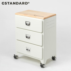 GSTANDARD 新品Gstandard设计师款ins收纳柜白色款