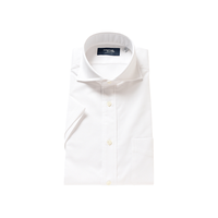 kamakurashirts 镰仓衬衫 日本制纯棉修身短袖衬衣