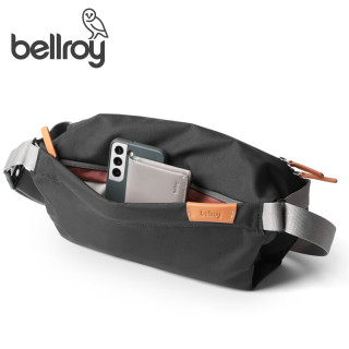 bellroy 澳洲Sling7L随行包防泼水腰包单肩胸包大容量斜挎包 宝藏灰7L