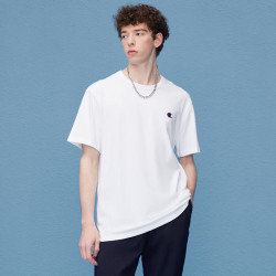 Champion 冠军短袖T恤 全棉 圆领