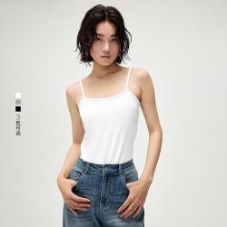 海澜之家 透气叠穿单穿吊带无袖打底女针织背心