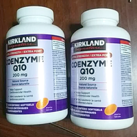 科克兰 美国 KirkLand科克兰 辅酶Q10软胶囊 高含量200mg 100粒×3瓶