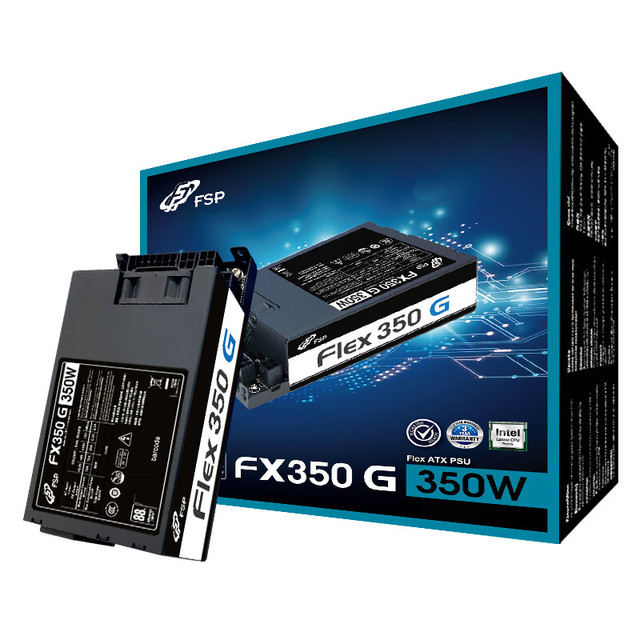 全汉 Flex-350G 额定350W电源（小1U尺寸/全模组/风扇启停）