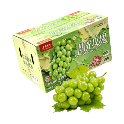 京觅 云南阳光玫瑰葡萄 4.5-5斤 10g+单果