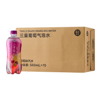 盒马 三重葡萄气泡水 560ml*15瓶