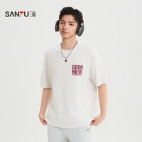 三福 男士短袖T恤 520818