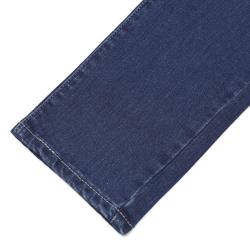 Levi's 女士深蓝色修身直筒牛仔裤