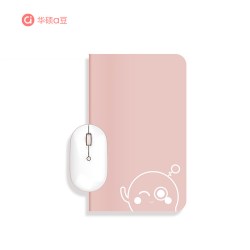华硕 a豆无线鼠标轻音女生可爱台式笔记本电脑鼠标垫学生办公游戏