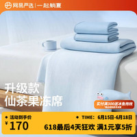 网易严选 仙茶果冻席 冰丝凉席 1.8m床 冰晶蓝