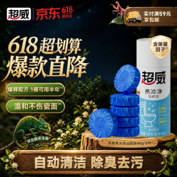 超威 易冲净洁厕块 洁厕灵 40g*6块
