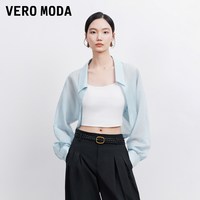 VERO MODA 莱赛尔 翻领 短款 女士衬衫