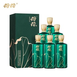 荷花 墨玉 53%vol 酱香型白酒 500ml*6瓶