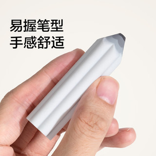 纽赛 NS783 笔形易握橡皮擦 白色 5块装