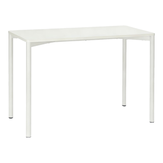 京东京造 万象桌 实木 纯白色 100*60cm 电脑桌