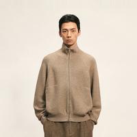 速写 男士高领开襟毛衫 2025冬新品