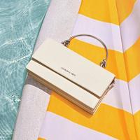 CHARLES & KEITH 金属手提链条 女士斜挎包
