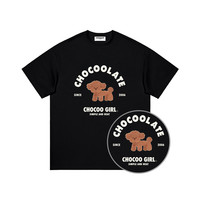 I.T CHOCOOLATE 情侣款小狗纯棉百搭T恤 B1XTEFT000680