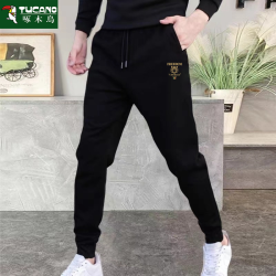 啄木鸟 男士休闲卫裤 宽松运动时尚小脚裤