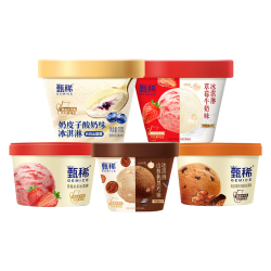 甄稀 爆珠华夫脆大满贯5口味 甄稀礼盒17杯
