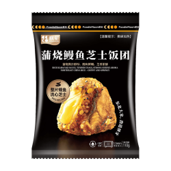 ZHAIFOOD 蒲烧鳗鱼芝士饭团110g*3