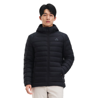 PELLIOT/伯希和 经典3.0轻薄排骨羽绒服 800蓬鹅绒 黑色 XL