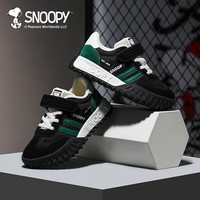 SNOOPY/史努比 儿童运动鞋 网布黑/白 31码(脚长18.5-19.0cm)
