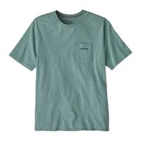 Patagonia/巴塔哥尼亚 Boardshort Logo混纺短袖T恤 L
