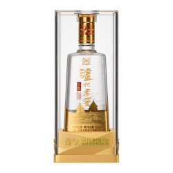 泸州老窖 头曲晶彩 浓香型白酒 52度 500ml 单瓶装