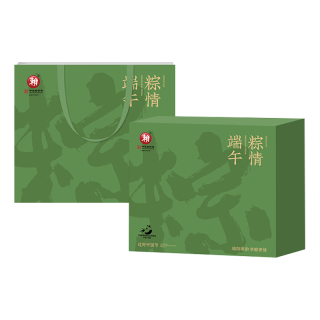 赖 粽情端午粽子礼盒装 1040g 8粽4蛋