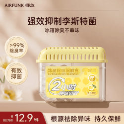 AIR FUNK 冰箱除味剂 除臭杀菌除异味神器 150g 清新柚叶