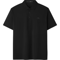 HLA/海澜之家 短袖Polo衫 2XL 黑色