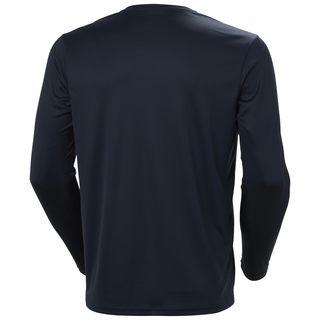 Helly-Hansen 男式 Hh Tech Crew Ls 2.0, 597 海军蓝