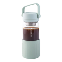 北鼎 泡茶随手杯 钛茶篮 茶水分离 玻璃杯