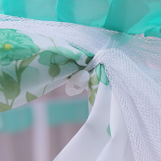 无印良品 方顶蒙古包钢丝蚊帐 180*200cm 全底 拉链坐床式