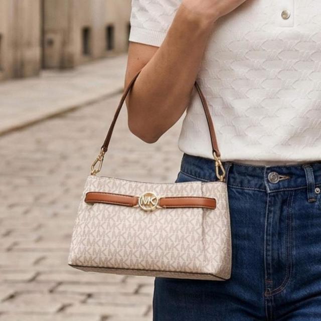 MICHAEL KORS 经典花纹 女士手提斜挎包