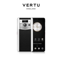 VERTU纬图 Meta2 AI智能体 白陶银色-墨玉黑小牛皮 12GB+1TB 5G手机
