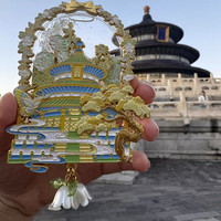赋闲 北京文创故宫天坛星月流沙冰箱贴伴手礼物春天限定仲夏之梦 北京天坛-仲夏之梦-流沙款