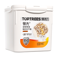 Toptrees领先 鸡肉鸭肉七拼冻干 300g 猫狗零食桶