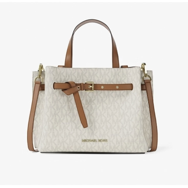 MICHAEL KORS 女士手提包 香草白/橡果棕 149