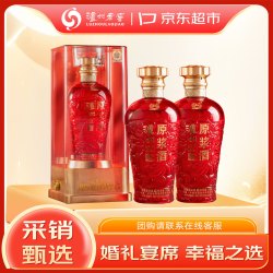 泸州老窖 泸州原浆南国红 52%vol 浓香型白酒 500ml*2瓶