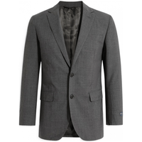布克兄弟（BrooksBrothers）【100%绵羊毛】男士经典缺角领西服修身纯色西装外套