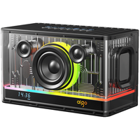 aigo/爱国者 T359 蓝牙桌面音箱 高保真双麦克风 20W*2 黑色