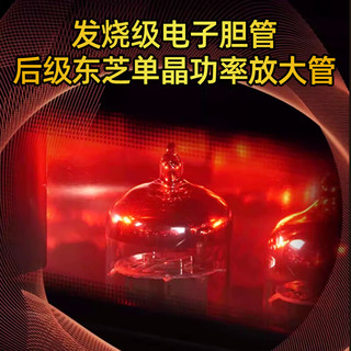 SANSUI/山水 M2 胆机CD/DVD组合音响 黑色 木质箱体 HIFI电子管功放