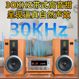 SANSUI/山水 M2 胆机CD/DVD组合音响 黑色 木质箱体 HIFI电子管功放