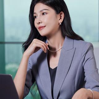 京润珍珠 悦宛 淡水珍珠小米珠项链