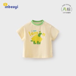 婴蓓依 纯棉A类卡通短袖T恤