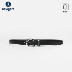 navigare 意大利小帆船女士皮带真皮针扣腰带