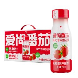 统一 100%NFC番茄汁 樱桃番茄汁 整箱200g*10瓶