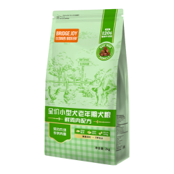 比瑞吉 俱乐部系列全价狗粮 小型犬老年期 6kg