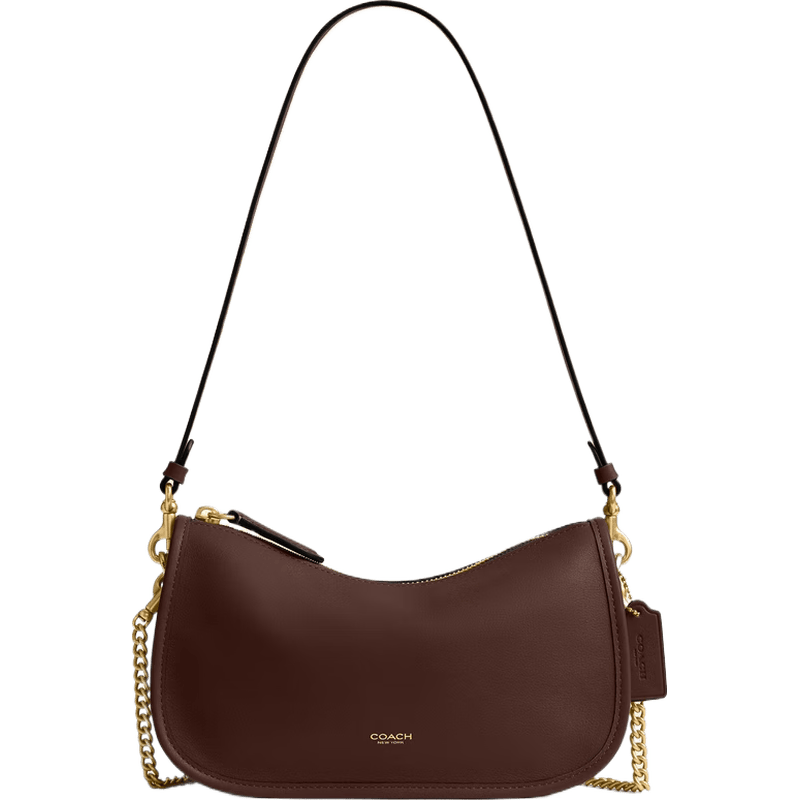 COACH/蔻驰 WAVERLY手袋 枫树棕色 单肩包